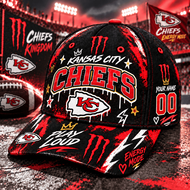 Premium NFL x KCC Monster Energy – Neon Street Racing Cap