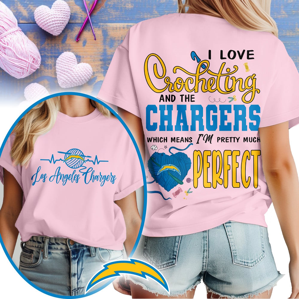 Premium NFL x LAC Crochet Fan 3D Shirt NDT NHM 2810