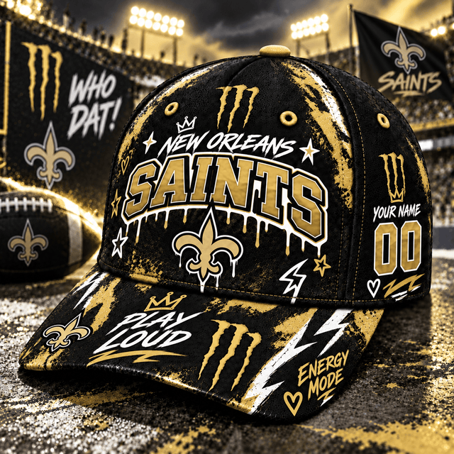Premium NFL x NOS Monster Energy – Neon Street Racing Cap