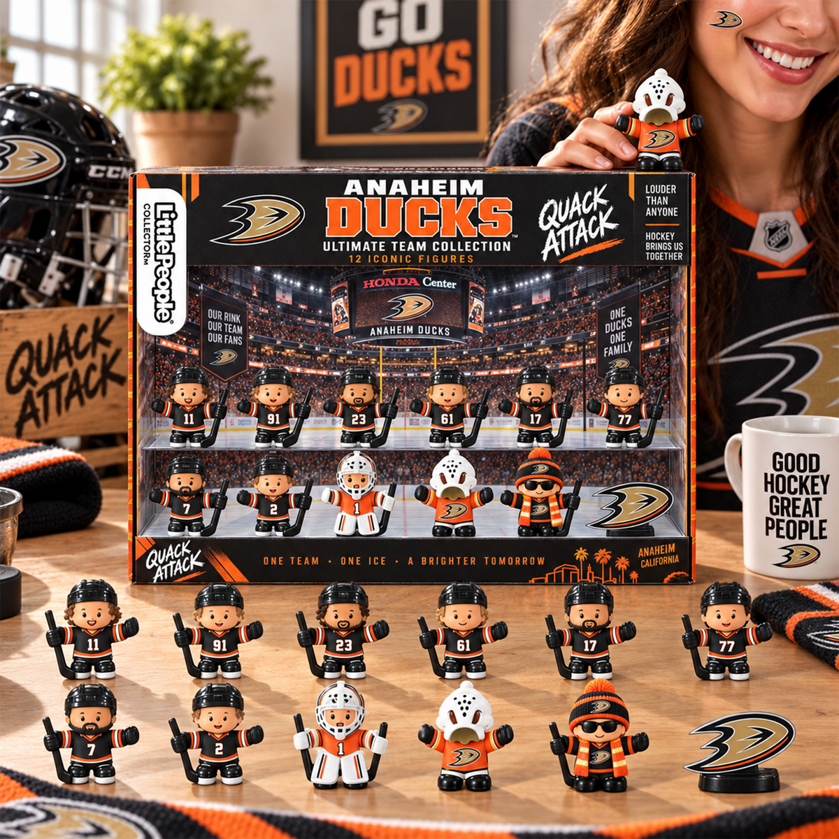 Premium NHL AD Littel People Collector Set
