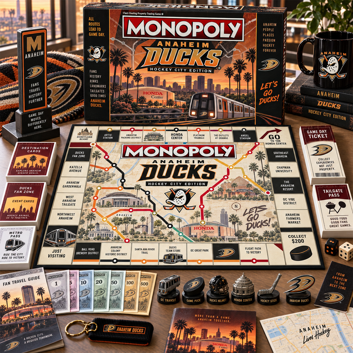 Premium NHL AD Metro Game Day Collector’s Edition Board Game V13