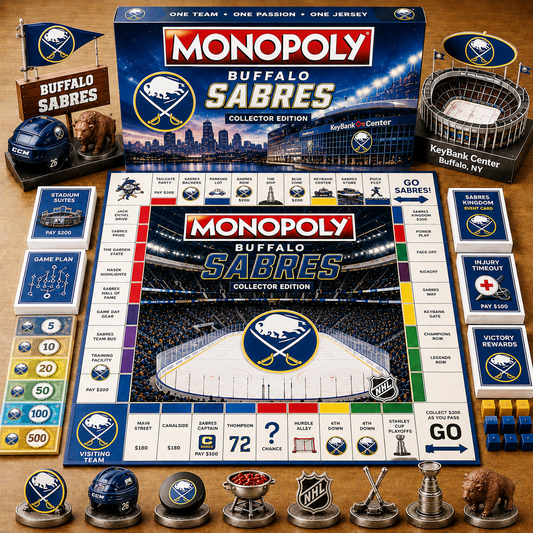 Premium NHL BS Game Night Monopoly Collector Edition Board Game V5