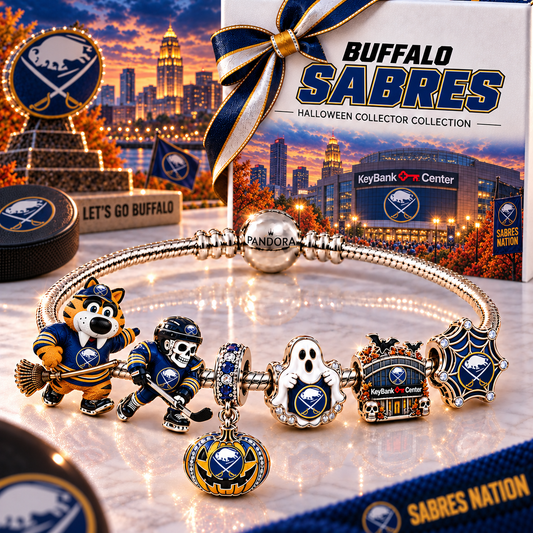 Premium NHL BS Halloween Gold Charm Bracelet Set V4