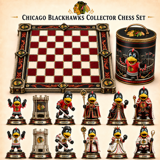 Premium NHL CB Collector Chess Set
