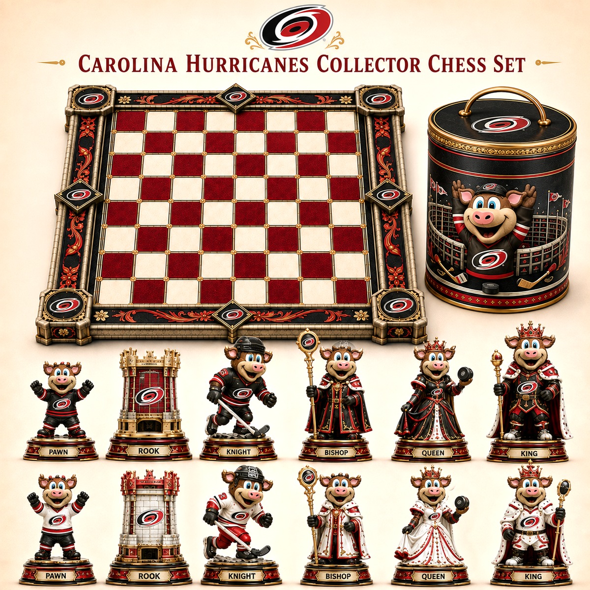 Premium NHL CH Collector Chess Set