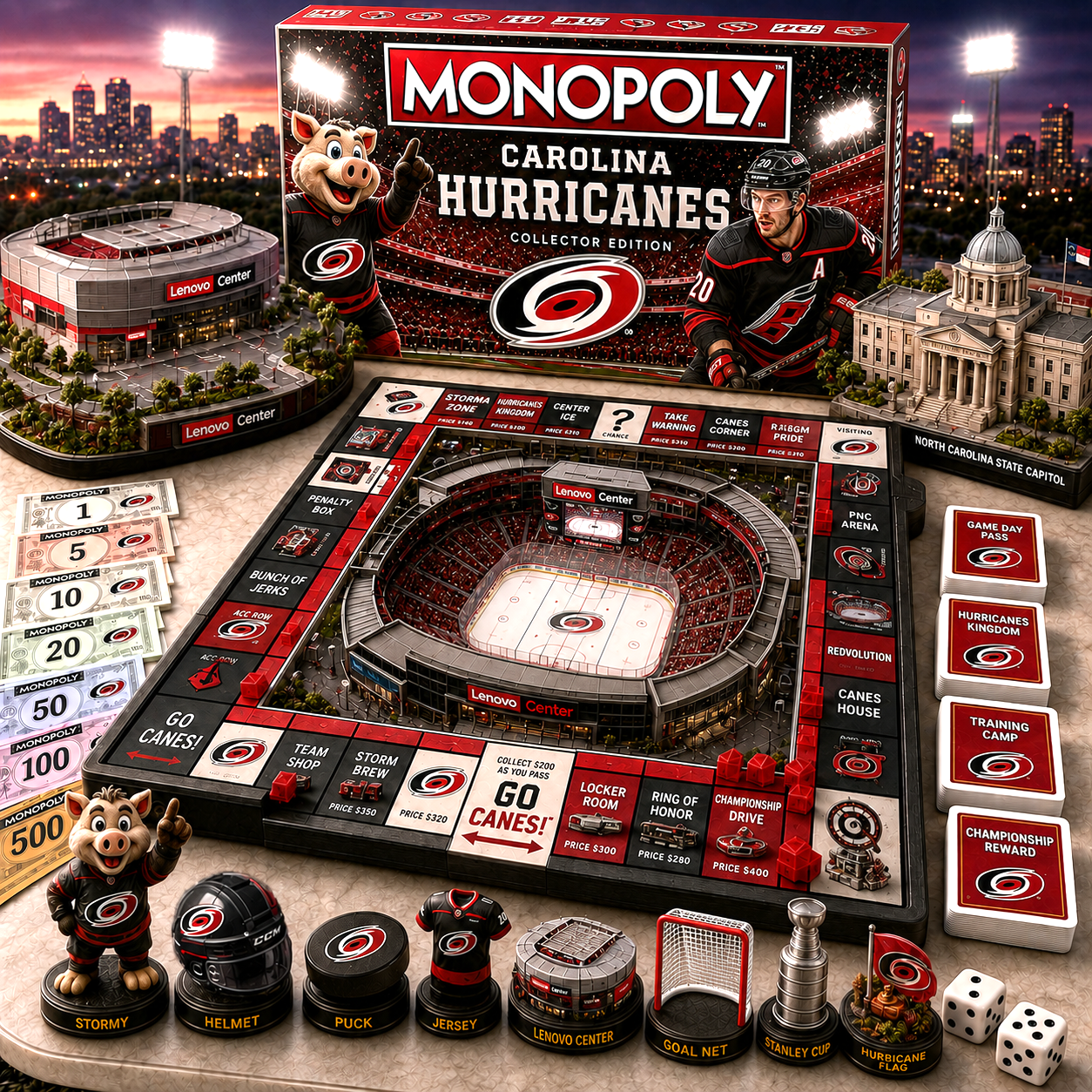 Premium NHL CH Pride Monopoly Collector’s Edition V11