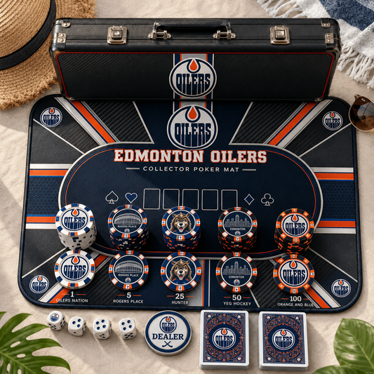 Premium NHL EDM Luxury Collector Poker Set