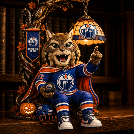Premium NHL EO Halloween Bookshelf Figurines Lamp