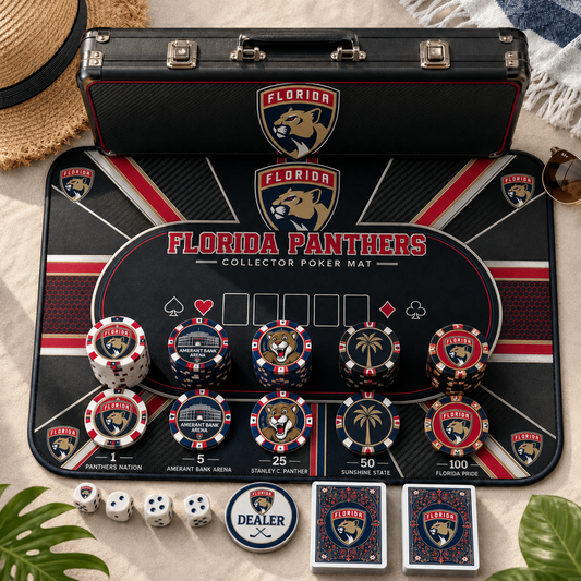 Premium NHL FLO Luxury Collector Poker Set