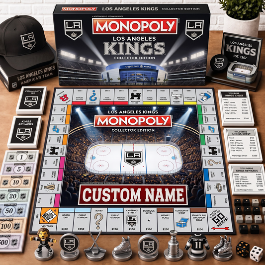 Premium NHL LAK Collector’s Edition Board Game Custom name