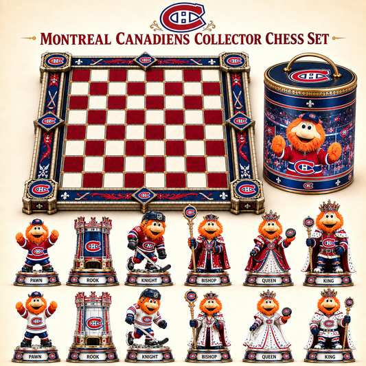 Premium NHL MC Collector Chess Set
