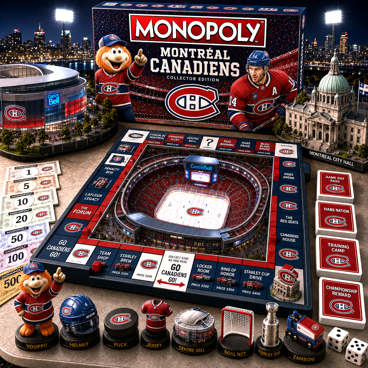 Premium NHL MC Pride Monopoly Collector’s Edition V11