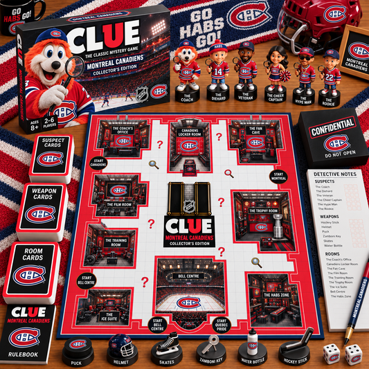 Premium NHL MON Clue Collector’s Edition Board Game