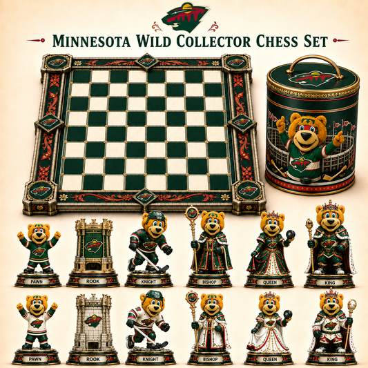 Premium NHL MW Collector Chess Set