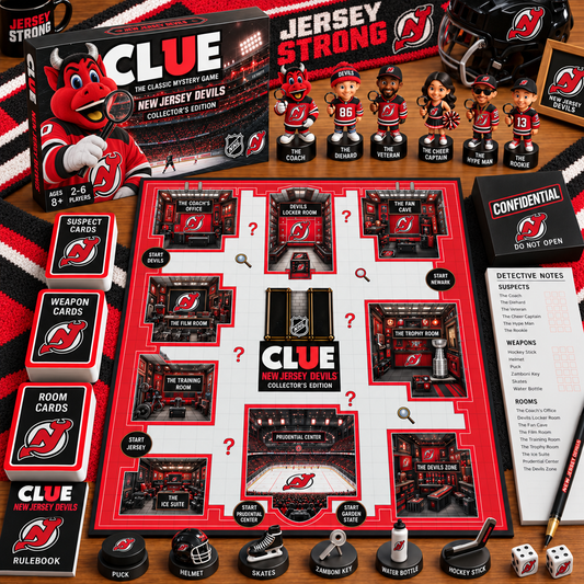 Premium NHL NEW Clue Collector’s Edition Board Game