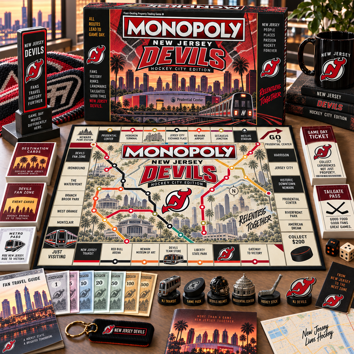 Premium NHL NEW Metro Game Day Collector’s Edition Board Game V13