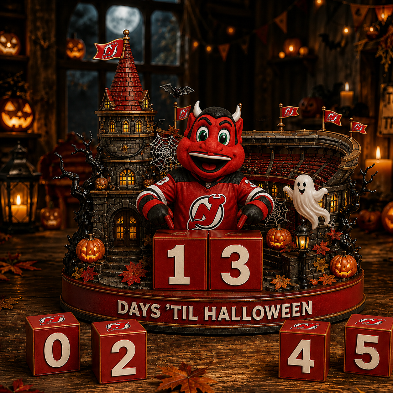 Premium NHL NJD Halloween Countdown Collector’s Edition