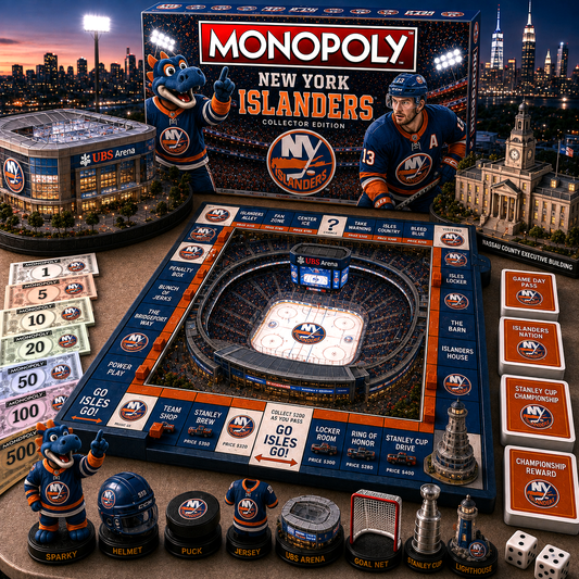 Premium NHL NYI Pride Monopoly Collector’s Edition V11
