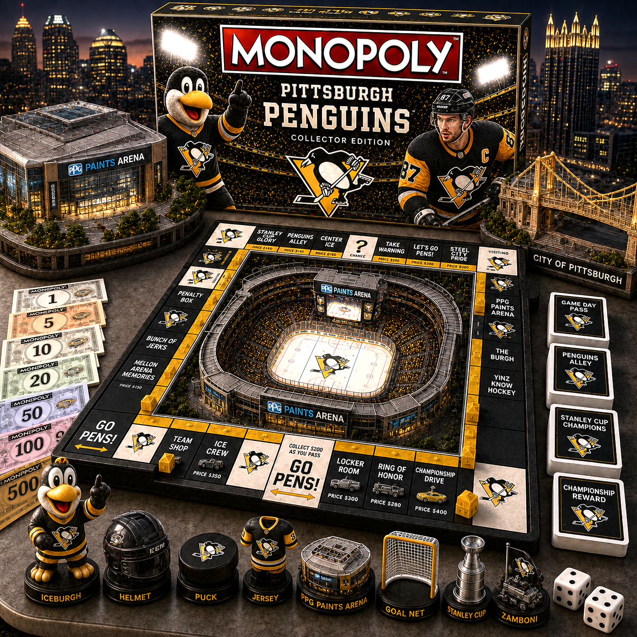 Premium NHL PP Pride Monopoly Collector’s Edition V11