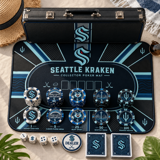 Premium NHL SEA Luxury Collector Poker Set