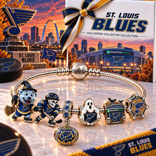 Premium NHL SLB Halloween Gold Charm Bracelet Set V4