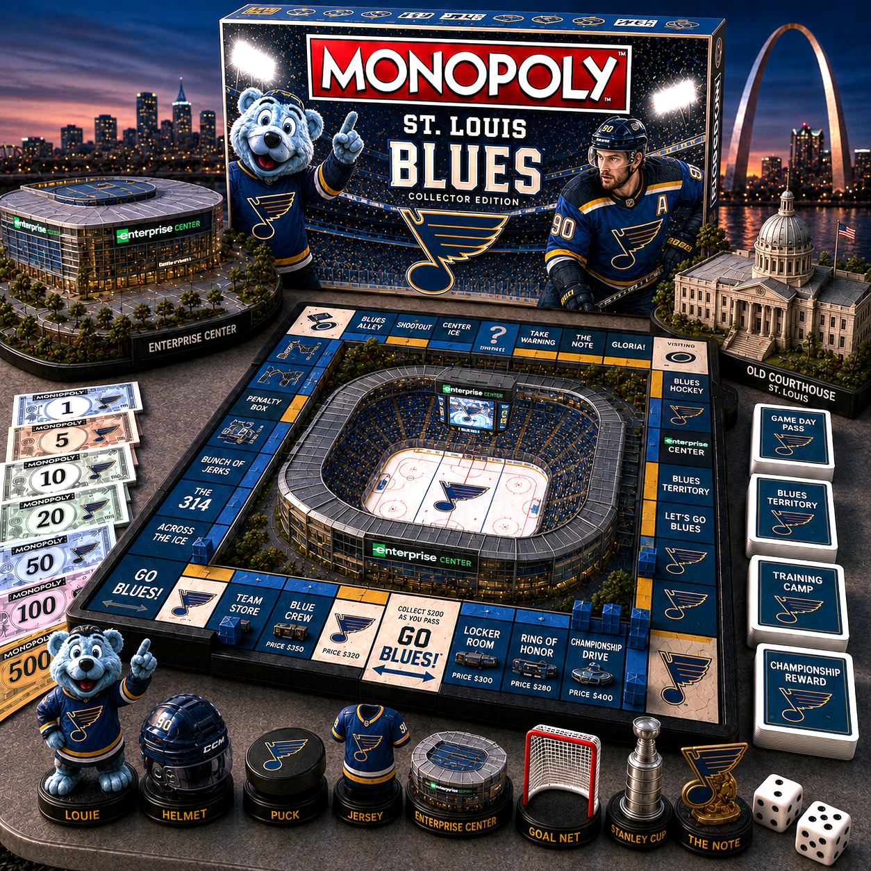 Premium NHL SLB Pride Monopoly Collector’s Edition V11