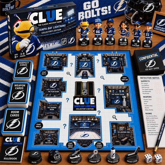 Premium NHL TAM Clue Collector’s Edition Board Game