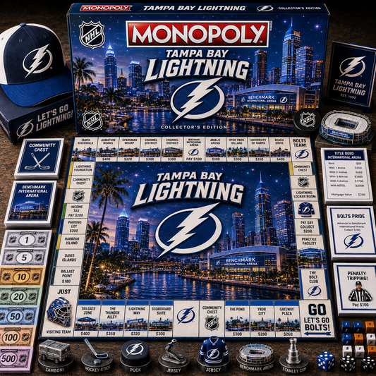 Premium NHL TBL Legacy Monopoly Collector Edition Board Game V2 NMD 150826 TTV