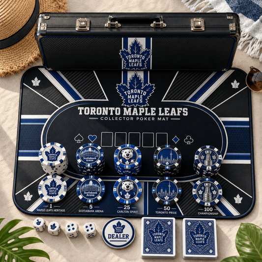 Premium NHL TOR Luxury Collector Poker Set