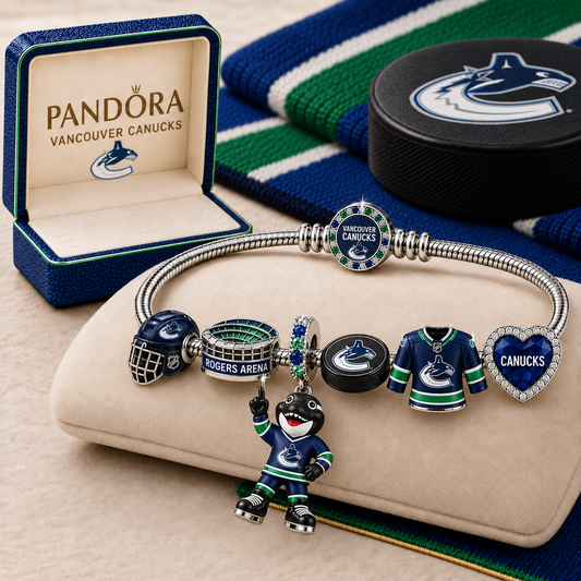 Premium NHL VC Gold Charm Bracelet Set