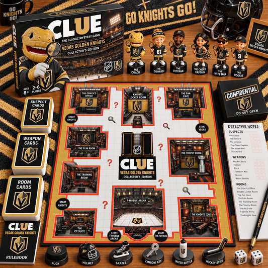 Premium NHL VEG Clue Collector’s Edition Board Game