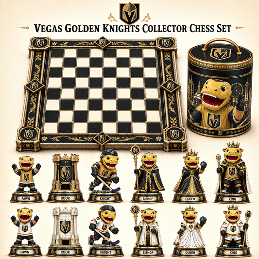 Premium NHL VGK Collector Chess Set