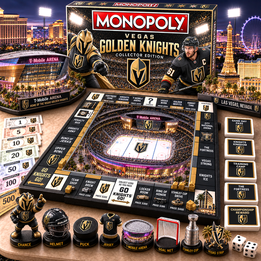 Premium NHL VGK Pride Monopoly Collector’s Edition V11
