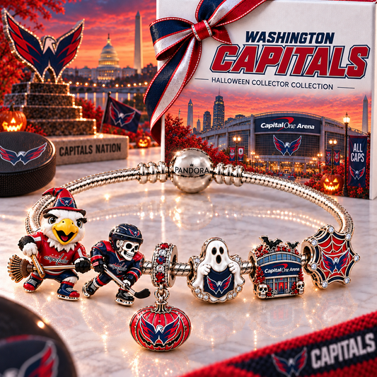 Premium NHL WC Halloween Gold Charm Bracelet Set V4