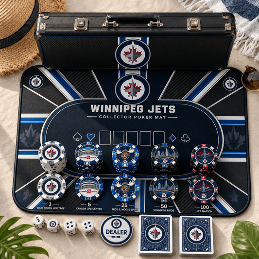 Premium NHL WIN Luxury Collector Poker Set