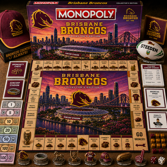 Premium NRL BB Legacy Monopoly Collector’s Edition Board Game V2