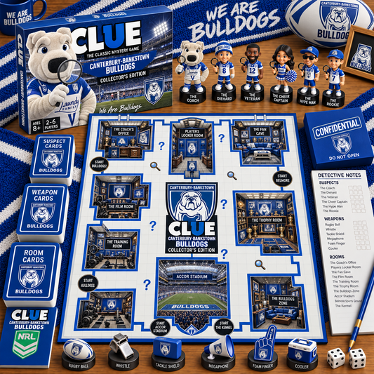 Premium NRL CBB Clue Collector’s Edition Board Game