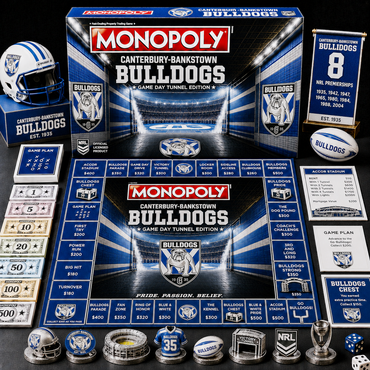 Premium NRL CBB Game Day Tunnel Broad Game V8