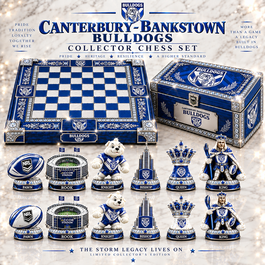 Premium NRL CBB Heritage Collector Chess Set V2