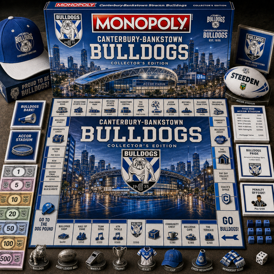 Premium NRL CBB Legacy Monopoly Collector’s Edition Board Game V2