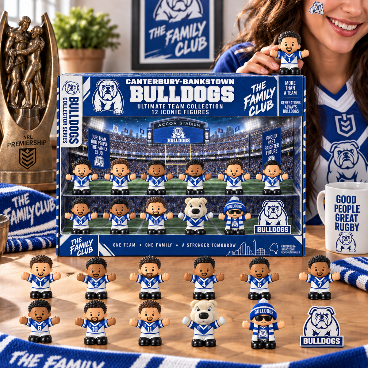 Premium NRL CBB Littel People Collector Set