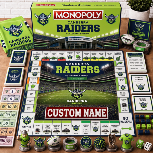 Premium NRL CR Collector’s Edition Board Game Custom name