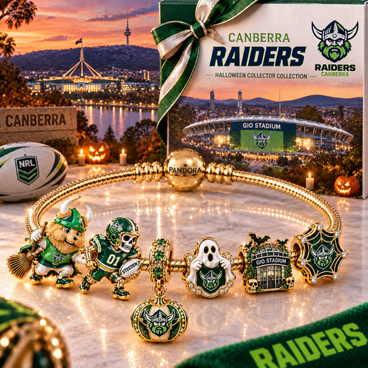 Premium NRL CR Halloween Gold Charm Bracelet Set V4
