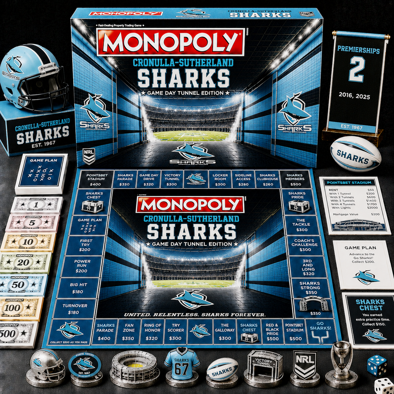 Premium NRL CSS Game Day Tunnel Broad Game V8