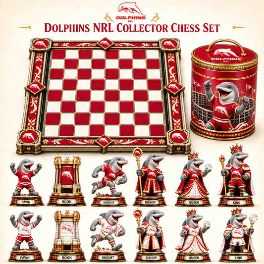 Premium NRL DOL Collector Chess Set