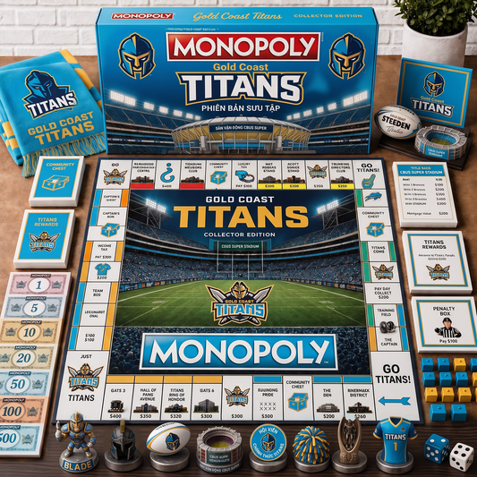 Premium NRL GCT Monopoly Collector Edition Board Game