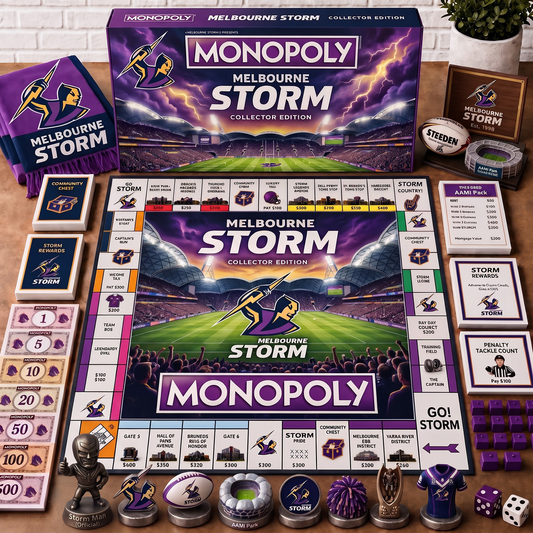 Premium NRL MS Monopoly Collector Edition Board Game