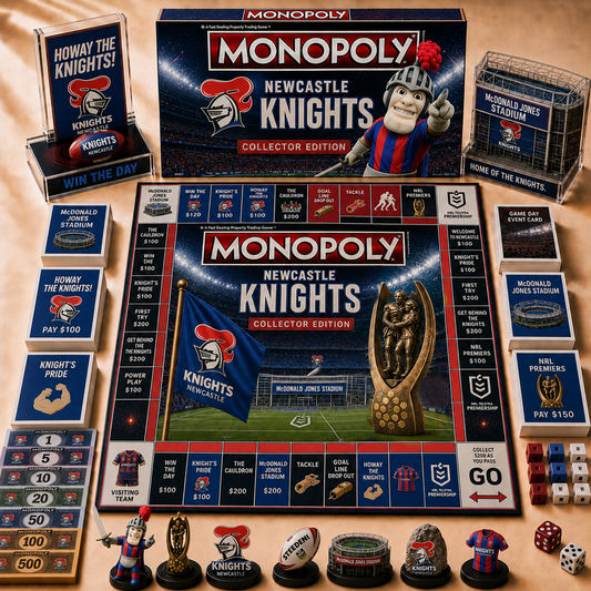 Premium NRL NK Hall of Fame Monopoly Collector’s Edition Board Game V12