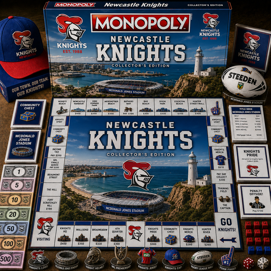 Premium NRL NK Legacy Monopoly Collector’s Edition Board Game V2