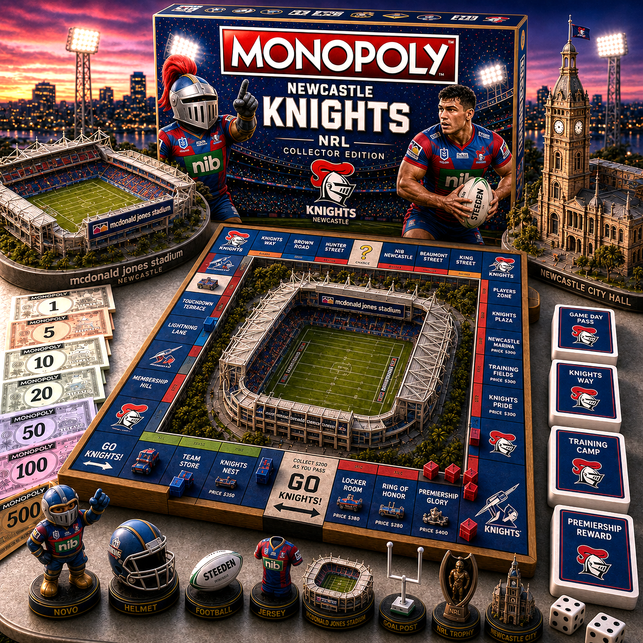 Premium NRL NK Pride Monopoly Collector’s Edition V11